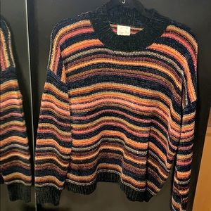 Hippie rose crew neck sweater